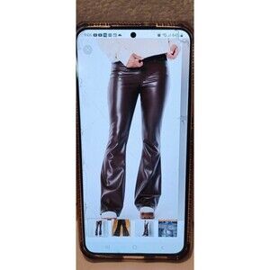 HOLLISTER Vegan leather Pants